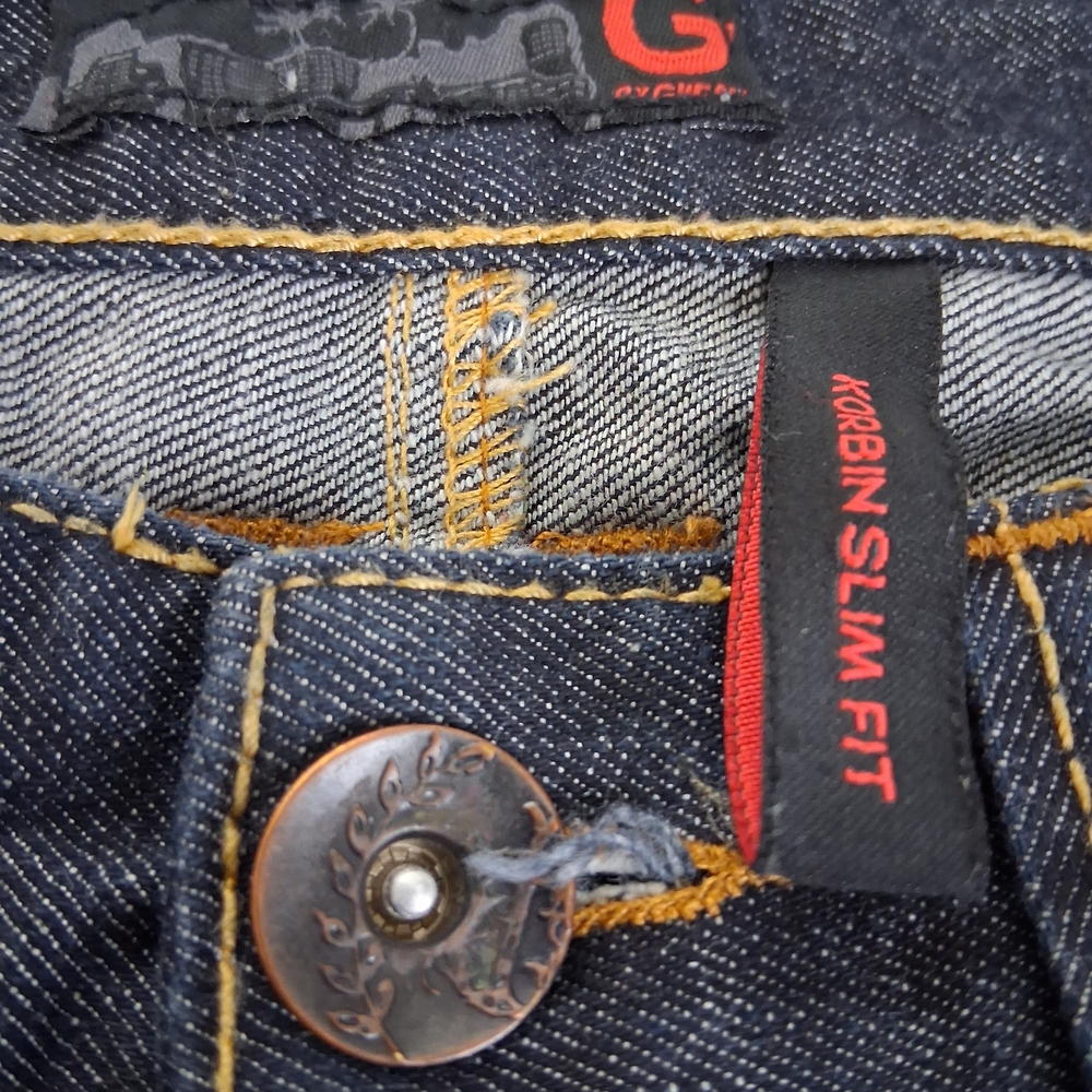 G by Guess Dark Blue Slim Fit Men's Pants